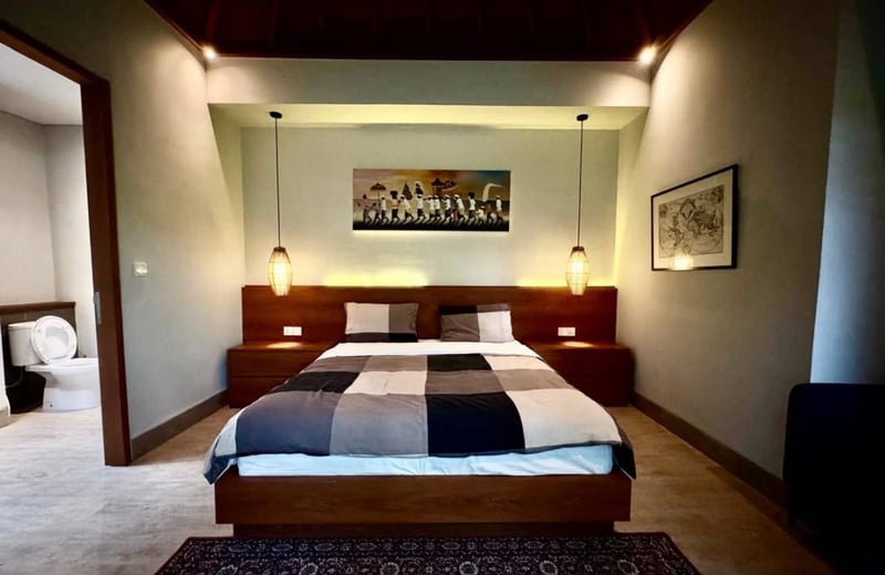 Rental of a new spacious villa, Sayan area, Bali, Indonesia